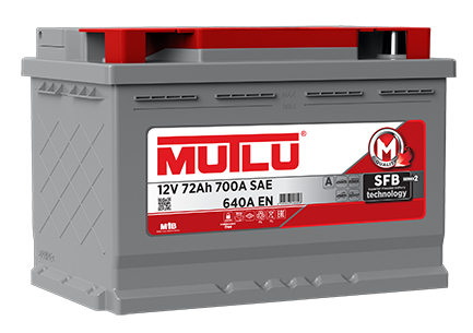 12 VOLT 72 AMPER MUTLU AKÜ 